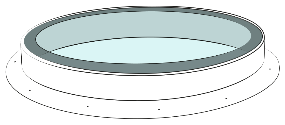 Glassfloor circle Illustration